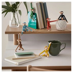 Statua in legno altezza 9,5 cm Monkey Mini - Kay Bojesen Denmark