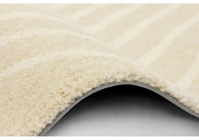 Tappeto in lana beige 100x180 cm Chord - Agnella