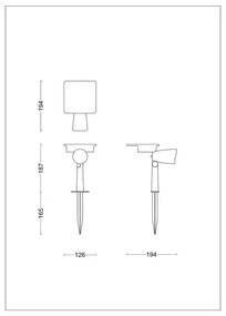 Philips - LED Solare Luce Spot ASHLYN LED/1,4W/3,7V 2700K IP44