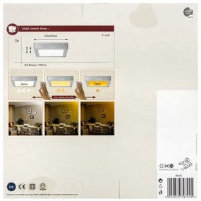 Paulmann 79794 - Plafoniera LED/13W CARPO 230V 2300/2500/3000K