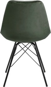 Sedia da pranzo verde scuro Eris - Actona