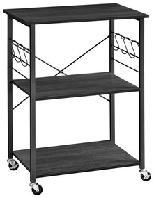 Tavolino da servizio MARGE nero