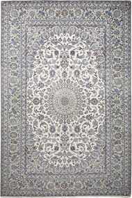 Kashan Tappeto persiano 200x300 Beige (Iran) Annodato A Mano