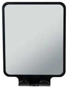 WENKO 71449800 - Specchio VACUUM-LOC QUADRO ED 14x19,5 cm nero