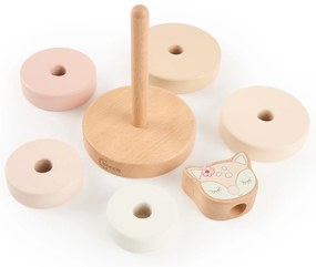 Bieco - Torre impilabile in legno - cerbiatto Ella