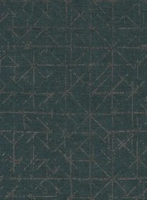 Eijffinger Carta da parati Topaz 4 - Blaugrün/ Kupfer