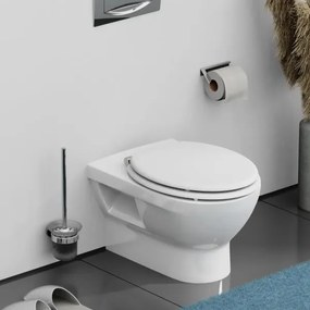 Schütte 84100-A - Copriwater bianco SoftClose in MDF (legno)