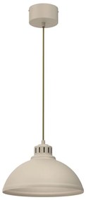 Lampadario a sospensione con filo SVEN 1xE27/15W/230V beige