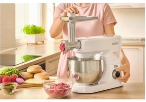 Sencor - Robot da cucina con ciotola in acciaio inox, 1000 W/230 V, bianco