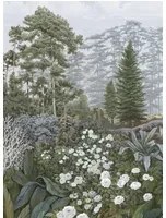 Isidore Leroy Carta da parati panoramica Firone Naturel - Panel A