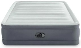 INTEX Materasso Elevated Premiere Matrimoniale con Tecnologia Fiber Tech, Pompa