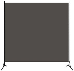 Paravento Antracite 175x180 Cm İn Tessuto /