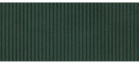 Modulo divano in velluto a coste verde, parte centrale Nihad modular - Bobochic Paris