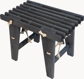Panca da giardino in legno di ontano fatta a mano Echo