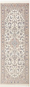 Nain Tappeto 80x220 Beige (Iran) Annodato A Mano