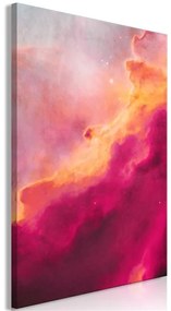 Quadro Pink Nebula (1 Part) Vertical  Colore Rosa, Dimensioni e Misure 60x90