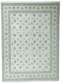 Tabriz Tappeto 400x300 Beige (Iran) Annodato A Mano