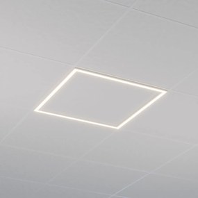Pannello LED a Cornice 60x60 44W CCT, No Flickering con driver Philips Colore Bianco Variabile CCT