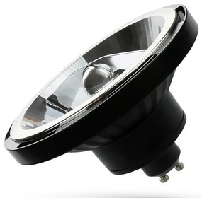 Lampadina LED AR111 GU10/12W/230V 3000K 15° nera