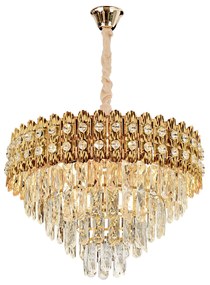Lampada Cristal G058-CP 60CM GOLD