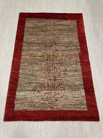 Gabbeh Tappeto 110 x 180 Beige (Iran) Annodato A Mano