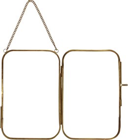 Cornice da parete in metallo color oro 14x20 cm - Rex London