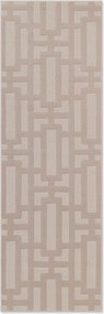 Passatoia beige 80x240 cm Perles Onyx – Elle Decoration