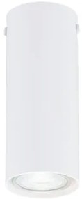 Plafoniera TECNO 1S da soffitto base GU10 Bianca