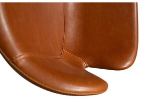 Sedia da bar in similpelle marrone cognac DAN-FORM Danimarca , altezza 87 cm Gaia - DAN-FORM Denmark