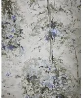 Tapete Lochwood von Osborne & Little - Indigo/ Charcoal