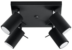 Brilagi -  Faretto LED ASMUS 4xGU10/7W/230V nero