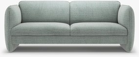 Divano Georgia 3 posti in chenille Silencio – L204 cm