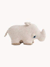 Cuscino in peluche fatto a mano Savanah Rhino