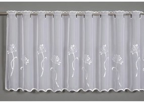 Tenda sottile bianca in voile 140x48 cm Dandelion – Sehlbach
