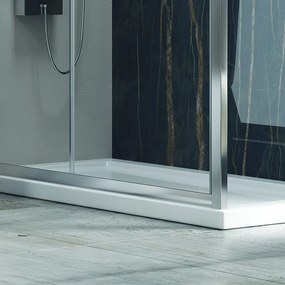 Box doccia angolo 120x70 vetro 6mm anticalcare KF5000S - KAMALU