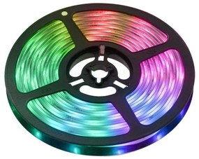 Retlux - Striscia LED RGBW smart 5m 230V Wi-Fi Tuya + telecomando