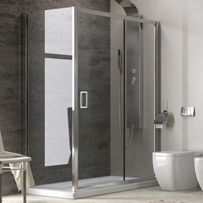 Cabina doccia 140x90cm altezza 180cm modello K410NS - KAMALU
