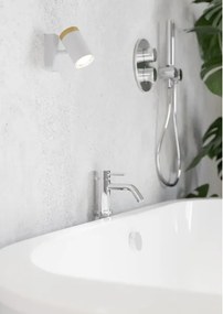 Eglo 300003 - Applique da parete orientabile per bagno CONSUMA 1xGU10/3W/230V IP44 bianco/beige