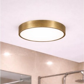 Brilagi - Plafoniera LED per bagno POOL LED/24W/230V Ø 30 cm IP54 ottone