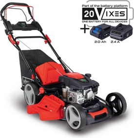 Scheppach - Rasaerba a scoppio semovente avviamento elettrico 173cc 51cm ms173-51e