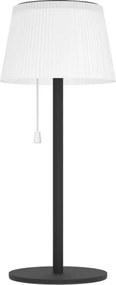 Eglo 901898 -LED Lampada da tavolo solare SCORDIANO LED/2,3W/3,7V 1800mAh IP44 nera