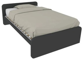 864 - Letto cameretta 120x190 1piazza e mezza con testate personalizzabili. Rete inclusa