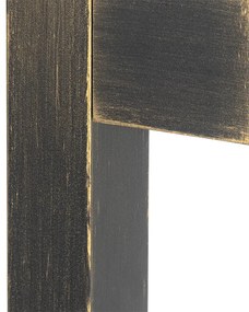Lampada da esterno industriale da terra oro antico 65 cm IP44 - Baleno