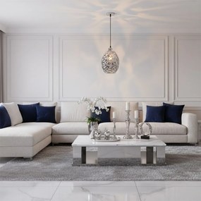 Lampada Pensile Di Vetro Di Cromo APP564-1CP