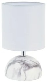 Lampada da tavolo Versa Bianco Ceramica 14 x 23,5 x 14 cm