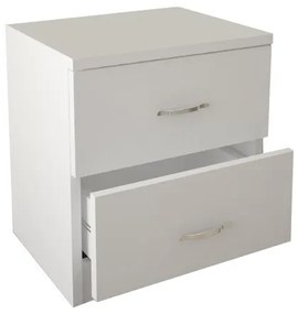 Comodino SINE 42x40 cm bianco