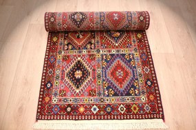 Yalameh Tappeto 80 x 210 (Iran) Annodato A Mano