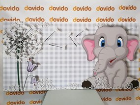 Stampa su tela – Piccolo elefante