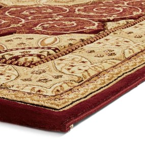 Tappeto rosso Heritage, 200 x 290 cm - Think Rugs