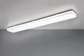 Plafoniera blanca led rettangolare r64144401